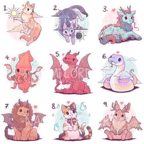 cute mythical animals